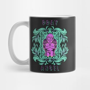 Pray Angel - Vintage Mug